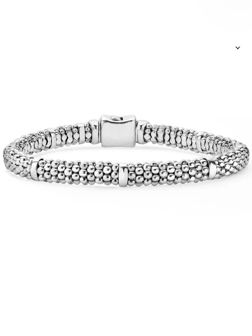 LAGOS Signature Caviar Station bracelet- size mediumt